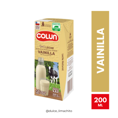 LECHE COLUN VAINILLA 200 ML1