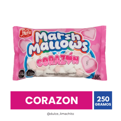 MARSHMALLOW CORAZON FRUNA 250 GR1