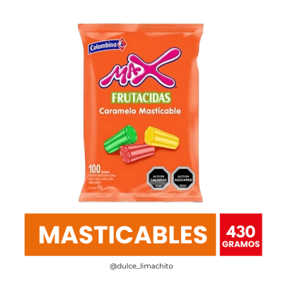 MASTICABLES MAX FRUTACIDAS 430 GR1