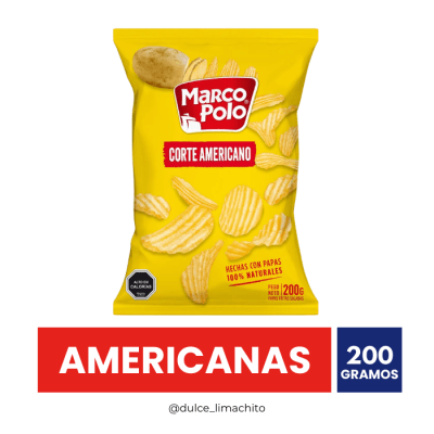 PAPAS FRITAS CORTE AMERICANO 200 GR1