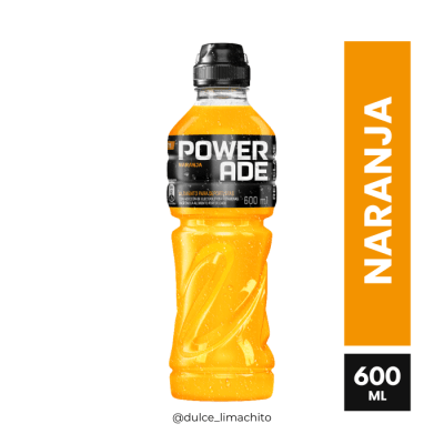 BEBIDA ISOTONICA POWERADE NARANJA 600 ML1