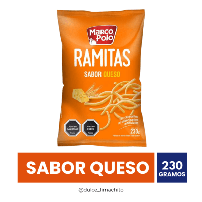 RAMITAS QUESO MARCO POLO 230 GR1