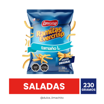 RAMITAS SALADAS EVERCRISP 230 GR1
