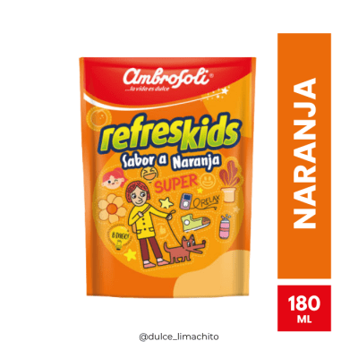 JUGO REFRESKIDS NARANJA 180 ML1