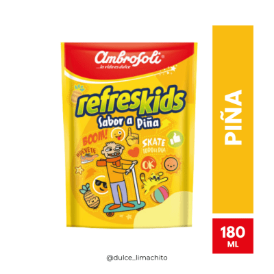 JUGO REFRESKIDS PIÑA 180 ML1