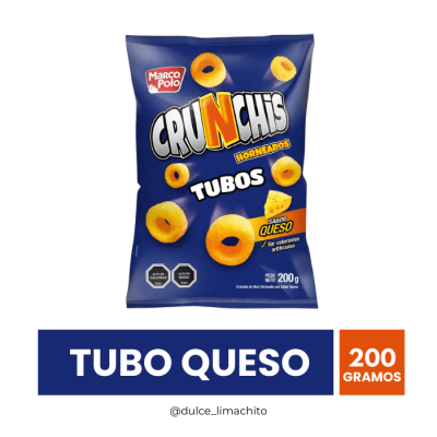 CRUNCHIS TUBOS MARCO POLO 200 GR1