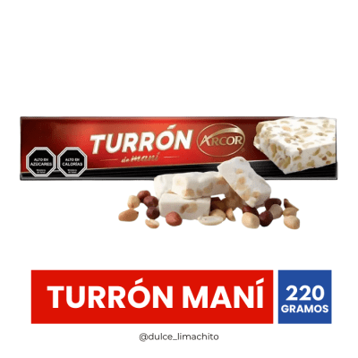TURRON MANI ARCOR 220 GR1