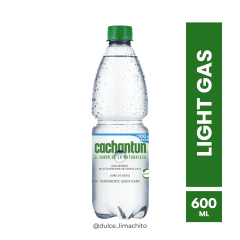 AGUA MINERAL CACHANTUN LIGHT GAS 600 ML
