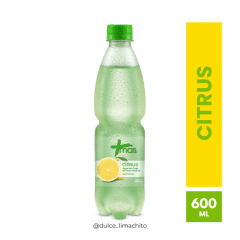 AGUA SABORIZADA MAS CITRUS 600 ML