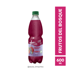 AGUA SABORIZADA MAS FRUTOS DEL BOSQUE 600 ML