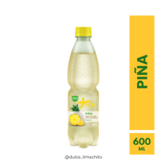 AGUA SABORIZADA MAS PIÑA 600 ML