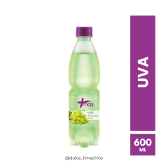 AGUA SABORIZADA MAS UVA 600 ML
