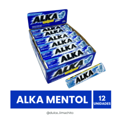 ALKA MENTOL DISPLAY 12 UNIDADES 29 GR