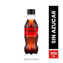 BEBIDA COCA COLA ZERO 250 ML