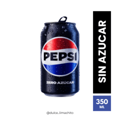 BEBIDA PEPSI ZERO LATA 350 ML