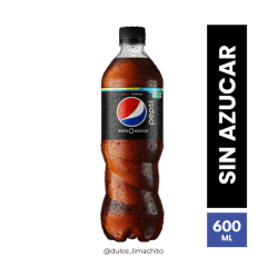 BEBIDA PEPSI ZERO 600 ML