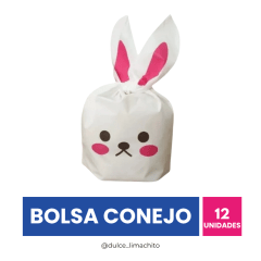 BOLSA CONEJO MEDIANA 12 UNIDADES