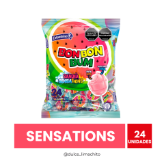 BON BON BUM SENSATION 24 UNIDADES