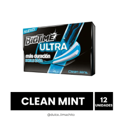 BIGTIME ULTRA CLEAN MINT DISPLAY 12 UNIDADES