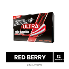 BIGTIME ULTRA RED BERRY DISPLAY 12 UNIDADES