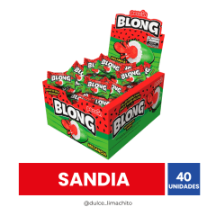 CHICLE BLONG SANDIA DISPLAY 40 UNIDADES