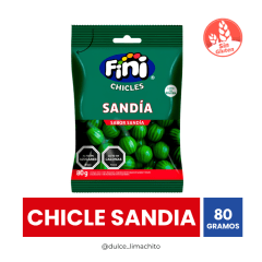 CHICLE FINI SANDIA 80 GR