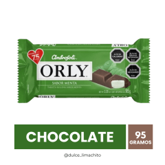 CHOCOLATE ORLY MENTA 95 GR