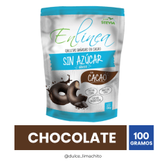 GALLETA BAÑADA CACAO SIN AZUCAR 100 GR