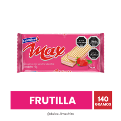 GALLETAS MAX FRUTILLA 140 GR