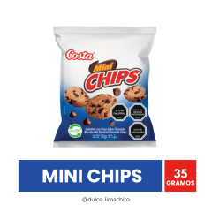 GALLETA MINI CHIPS 35 GR