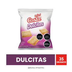 GALLETA MINI DULCITAS 35 GR