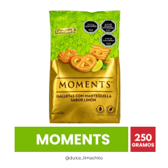 GALLETAS MOMENTS LIMON 250 GR