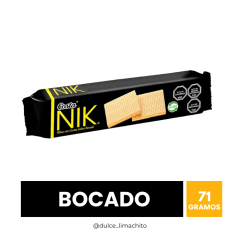 GALLETA NIK SABOR BOCADO 71 GR
