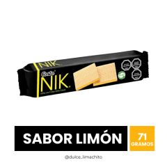 GALLETA NIK SABOR LIMÓN 71 GR