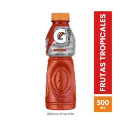 BEBIDA ISOTONICA GATORADE FRUTAS TROPICALES 500 ML