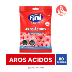 GOMITAS FINI AROS ÁCIDOS 80 GR