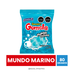 GOMITAS GOMELA MUNDO MARINO 80 GR