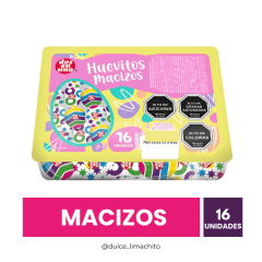 HUEVITOS MACIZOS DOS EN UNO 16 UNIDADES