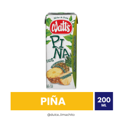 JUGO WATTS PIÑA 200 ML