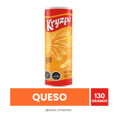 PAPAS FRITAS KRYZPO SABOR QUESO 130 GR