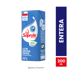 LECHE SOPROLE BLANCA 200 ML