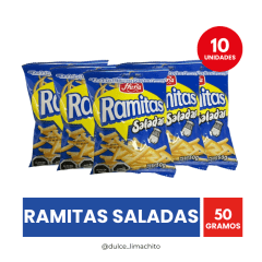 MANGA RAMITA FRUNA SALADA 10 UNIDADES