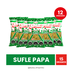 MANGA SUFLE SERRANITO SABOR PAPA 12 UNIDADES