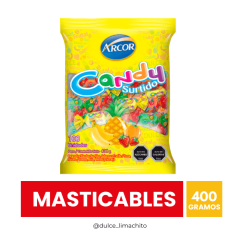 MASTICABLE CANDY SURTIDO 400 GR