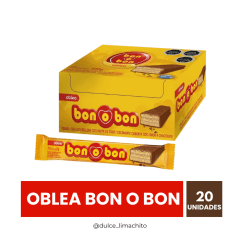 OBLEA BON O BON CAJA 20 UNIDADES