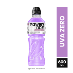 BEBIDA ISOTONICA POWERADE UVA ZERO 600 ML