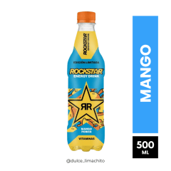 BEBIDA ENERGÉTICA ROCKSTAR MANGO 500 ML