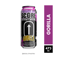 BEBIDA ENERGETICA SCORE GORILLA 473 ML