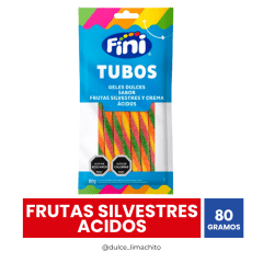 TUBOS FINI FRUTAS SILVESTRES Y CREMA ACIDA 80 GR