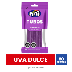 TUBOS FINI UVA DULCE 80 GR